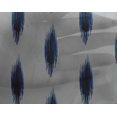 thumbnail image 4 of oneOone Georgette Tissu Viscose Abstrait Tissu Imprimé Ikat par la Cour 42 Pouces de Large, 4 of 4
