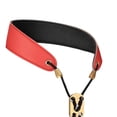 thumbnail image 5 of Sangles Réglables pour Saxophones Doux en Cuir PU Rouge, 5 of 5
