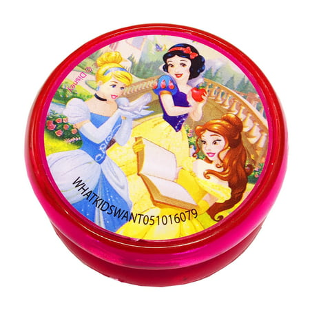 Disney Princess Girls Light Up LCD Yo Yo Kids Toy Cinderella Snow White