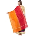 thumbnail image 4 of eloria Paisley Red & Orange Woman's Indian Ethnic Chunni, Dupatta, Stole, Scarf Shawl Wrap, 4 of 4