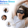 thumbnail image 5 of Embroidered Silk Eye Mask Travel Hotel Nap and Sleep Eye Mask, 5 of 5