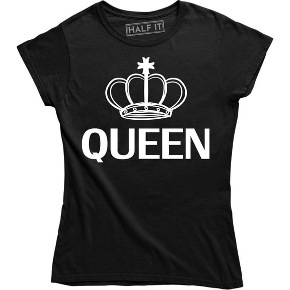 Couple Crown Queen Love Matching Summer Fashion Womens Tops T-Shirt