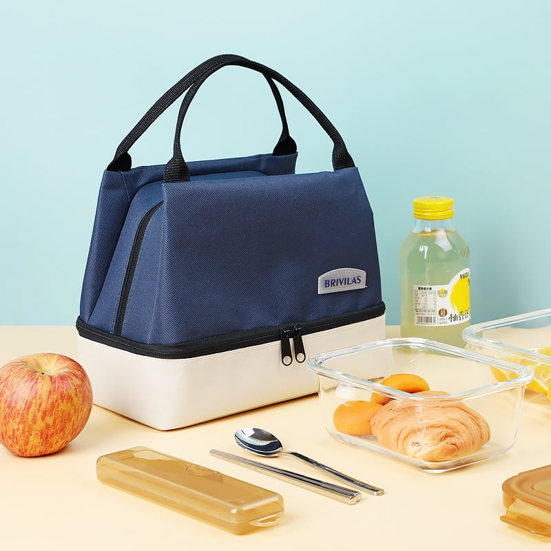 Lunch Bag with Should Strap Handle Cooler Pocket Women Portable Food Bags for Work Student Thermal Lunch Box Thermal Pouch