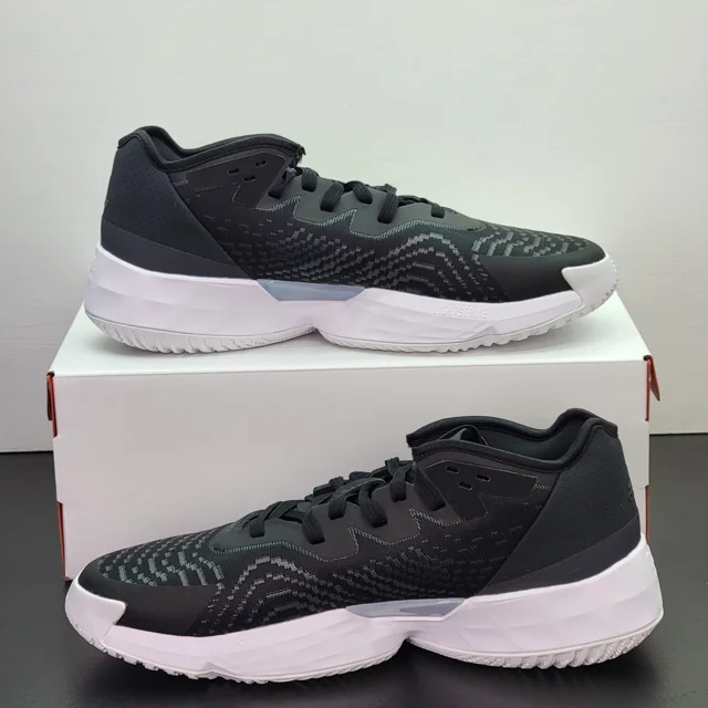 Adi-das D.O.N. Issue 4 Men's Size 10 Basketball Shoes Black Athletic Sneakers