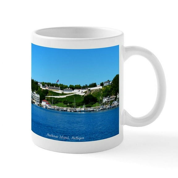 CafePress - Mackinac Island, Michigan Mug - 11 oz Ceramic Mug - Novelty Coffee Tea Cup