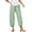 Mint Green, variant on Womens Trousers Ladies Casual Pants Mint Green Work Pants Womens Comfy Work Pants High Waisted Wide Leg Pants for Women with Pockets Womens Summer Outfits