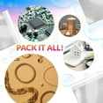 thumbnail image 6 of Clear Bubble Out Bags, 12 x 11.5 Inches. Pack of 10 Polyethylene Self Seal Bubble Pouches. Cushioning Clear Bubble Bags for Packing. Clear Bubble Envelopes. Clear Bubble Out Pouches, 6 of 7