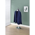 thumbnail image 2 of Proman Proudcts Amber Valet Stand Coat Rack Organizer with Hanger, Trouser Bar, White, 2 of 7
