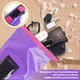 thumbnail image 4 of 5L Water Proof Bag Outdoor PVC Dry Sack Touchscreen Waterproof Backpack Phone Pouch, Roll Top Crossbody for Kayaking, Boating, Fishing, Camping, Beach, Travel, 4 of 15