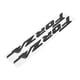 thumbnail image 5 of Par de pegatinas con emblema, calcomanías tridimensionales para carrocería de motocicleta para Honda FORZA 300 125 250, color negro, 5 of 12