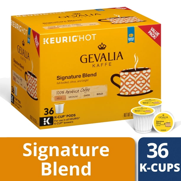 Gevalia Signature Blend K Cup Coffee Pods, 36 ct Box ...