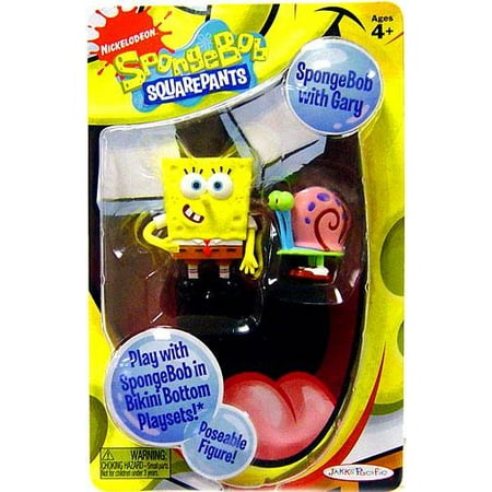 Spongebob Squarepants Spongebob Mini Figure [With Gary]