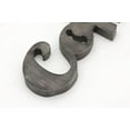 thumbnail image 2 of Parisloft 3D Cutout Coffee Metal Wall Sign, Vintage Farmhouse Decor, Antique Silver, 33.5"W, 2 of 8