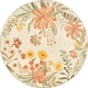thumbnail image 2 of Alfombra Jinchan 244 cm Redonda Floral Suave Antideslizante Lavable, 2 of 9