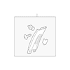 Genuine OE Honda Upper Center Pillar Trim - 84161-TBA-A01ZB