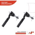 thumbnail image 6 of A-Premium 8Pcs Front Suspension Kit Upper Control Arm and Ball Joint Assembly Sway Bar Link Tie Rod End Compatible with Chevrolet Silverado 1500 Classic GMC Sierra 1500 Classic, 6 of 8