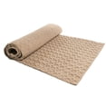 thumbnail image 2 of Imports Decor Inc 36" Brown Natural Beehives Design Rectangular Hand Woven Rug, 2 of 6