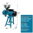 thumbnail image 5 of FICISOG 3000W 110V Wet&Dry Commercial Electric Heavy Duty Grain Grinder maize flour Wheat Corn Grain Mills Electric Grinder Mill, 5 of 13