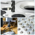 thumbnail image 6 of Uxcell Spiral Flute Thread Tap 3/8-24 UNF Machine Taps HSS6542 Nitrided Coated, 6 of 6
