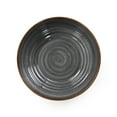 thumbnail image 6 of Elama Stone Oak 12 Piece Lightweight Melamine Dinnerware Set in Black, 6 of 8