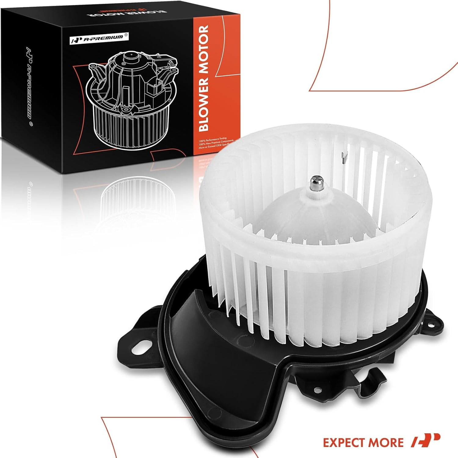 A-Premium HVAC Heater Blower Motor Assembly Compatible with Ram Vehicles - ProMaster City 2015-2018/2021 - Front Side, Replace# 68103577AA, 68241593AA