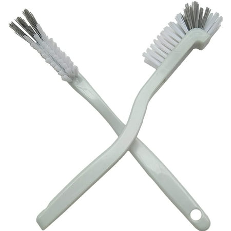

Cleaning Dish Scrub Brush Kitchen Sink Bathroom Brushes Household Pot Pan Dishwasher Edge Corners Grout Deep Cleaning Brush with Stiff Bristles