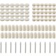 thumbnail image 1 of 102 Pcs Wool Felt Polishing Pads, Abrasive Buffing Wheel For Accessories - Rotary Tools - Assorted Sizes 10/13/25mm Diameter., 1 of 4