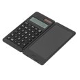 thumbnail image 1 of Solar Powered Pocket Desktop Calculator with LCD Writing Pad Silent Button Notepad for Study, 1 of 7
