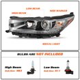 thumbnail image 2 of For 2017 2018 2019 Toyota Highlander SE W/ LED DRL Headlight Lamps Driver Side, 2 of 7