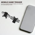thumbnail image 3 of WEUVEB 2-Pack Black Mobile Gaming Triggers for Phones, Ergonomic Game Controller Accessories for Enhanced, 3 of 7