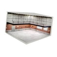 thumbnail image 4 of yotijay 1/64 Model Parking Lot Background Double Layer for Model Cars Figures Layout C, 4 of 9