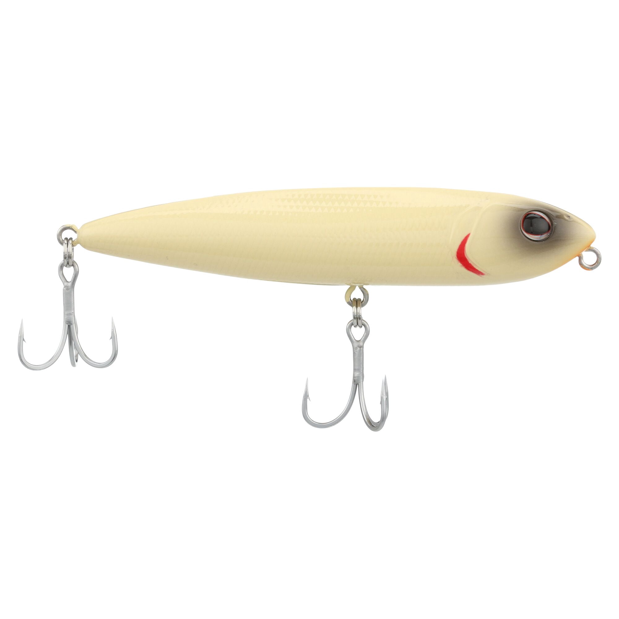 Berkley J-Walker 90 Saltwater, 3.5 in, Topwater Baits, Bone (1 Count)