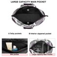 thumbnail image 3 of Purple Leaf Pattern Travel Tote Bags for Women Carry On,Large Weekender Bags for Women Travel,Multi Functional Duffle Bag for Work,Shopping,Sports, 3 of 5