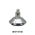 thumbnail image 1 of Glide Leg Feet Modification Support Component Furniture Glides Castor Replacement Furniture Base Fixator Modified Accessories M10*10*59, 1 of 7