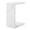 White Faux Marble, variant on Convenience Concepts Northfield Admiral C End Table, Gray Faux Marble