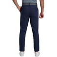thumbnail image 3 of Haggar Mens Cool Right Performance Flex Stria Slim Fit Flat Front Pant 34W x 30L Ink, 3 of 6
