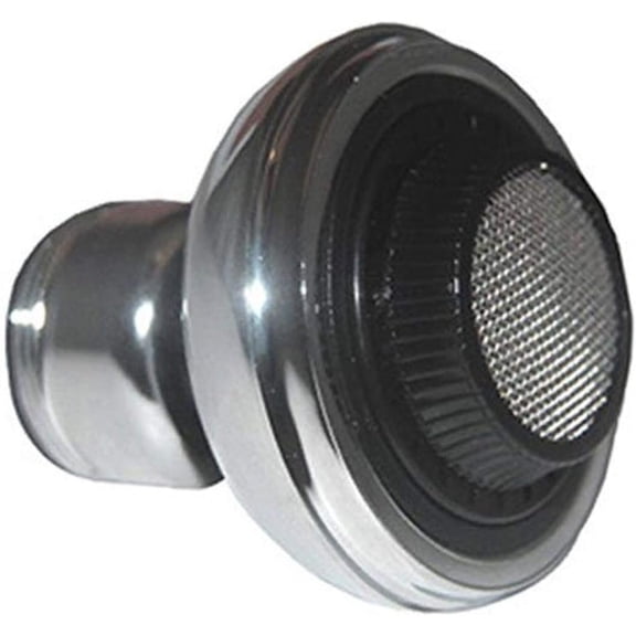 LASCO 09-1215 Swivel Spray, Dual Thread, Chrome and Black Faucet