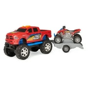 Adventure Wheels Sport Trailer, Dodge Ram with Kawasaki KFX 450