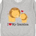 thumbnail image 3 of Inktastic I Love My Grandma Toddler Sweatshirt, 3 of 4
