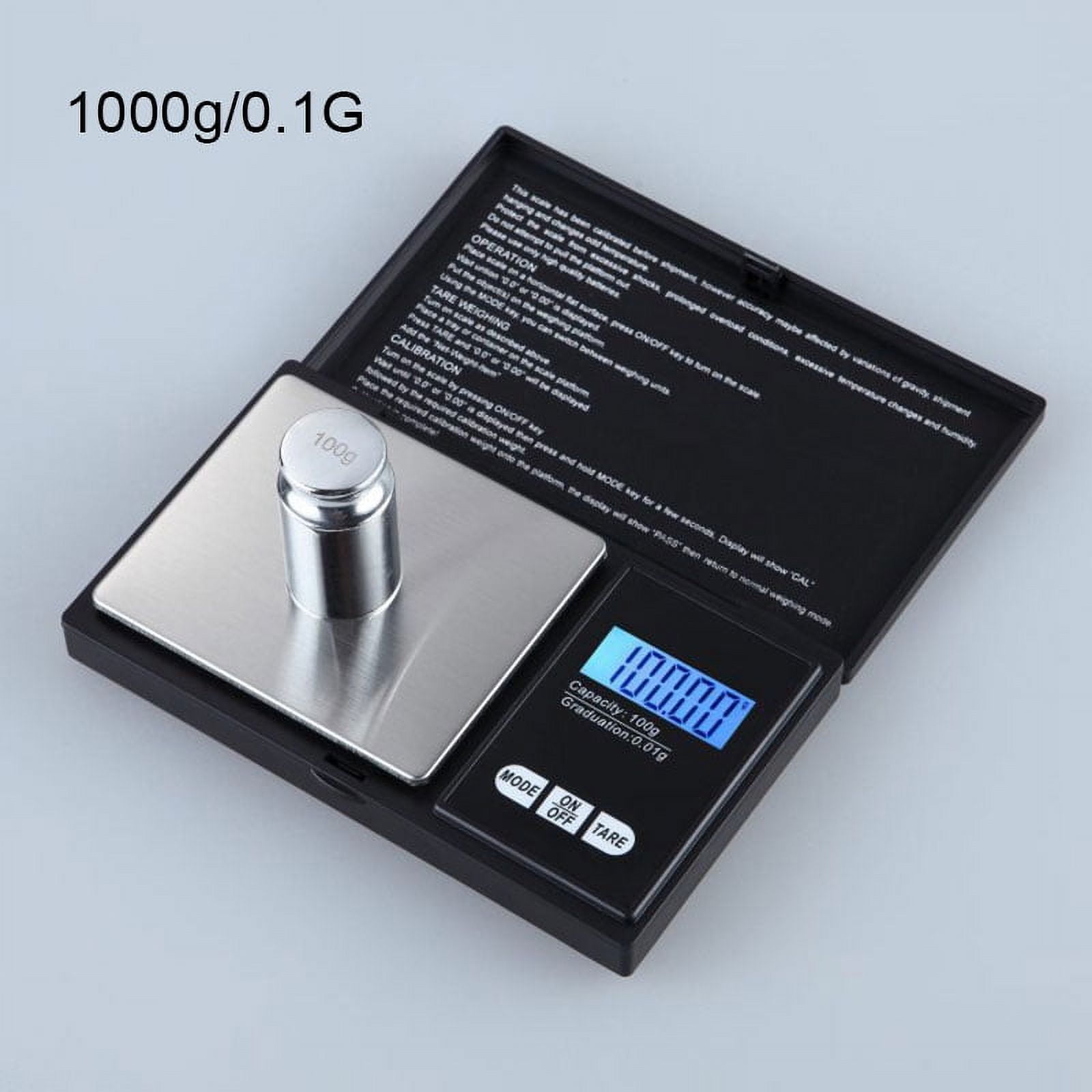 Mini Digital Pocket Scale Electronic Gram 100g/0.01g Weed Tobacco