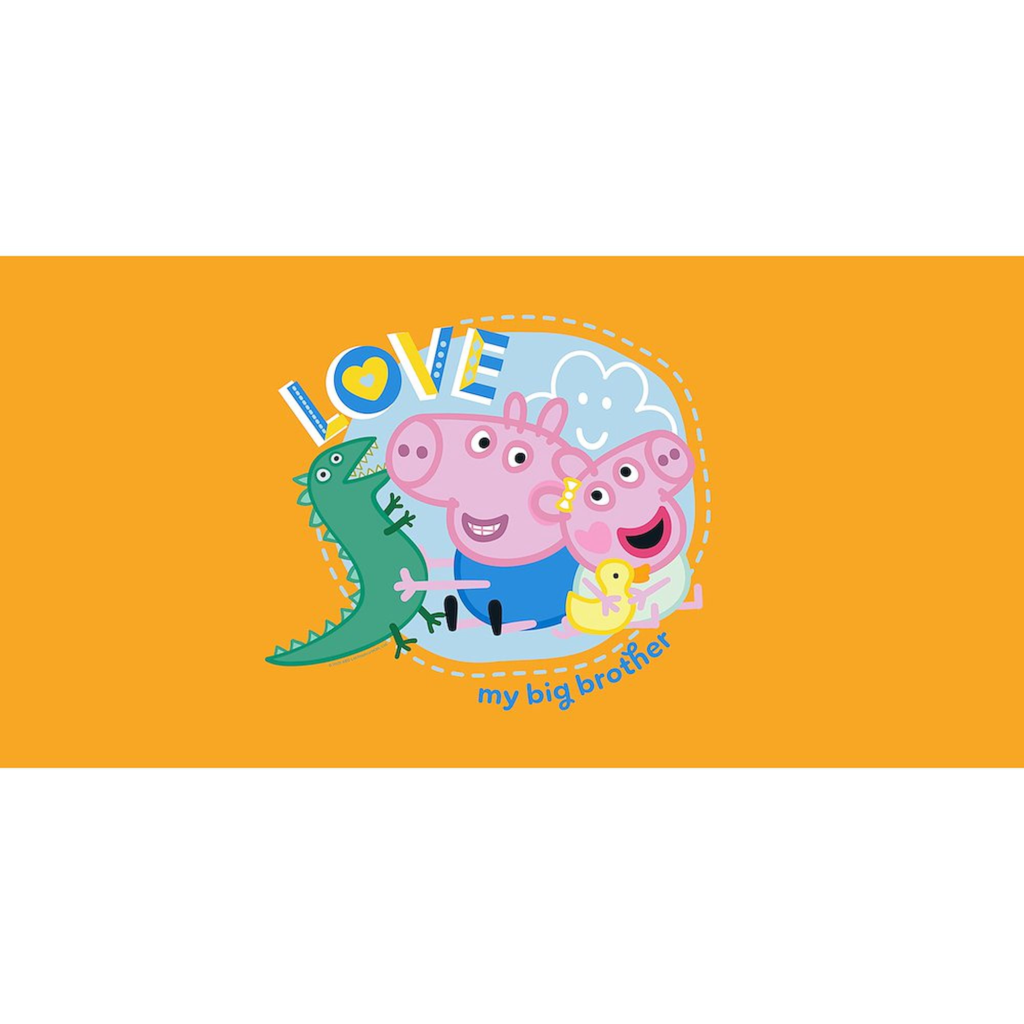 CafePress - Peppa Pig: Love My Big Brother - Large Beach Towel, Soft 30"x60" Towel with Unique Design