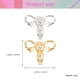 thumbnail image 4 of EeaseMX Broche creativo con forma de útero, broche de aleación, pinzas para la ropa, adorno para mujeres y niñas (dorado), 4 of 7