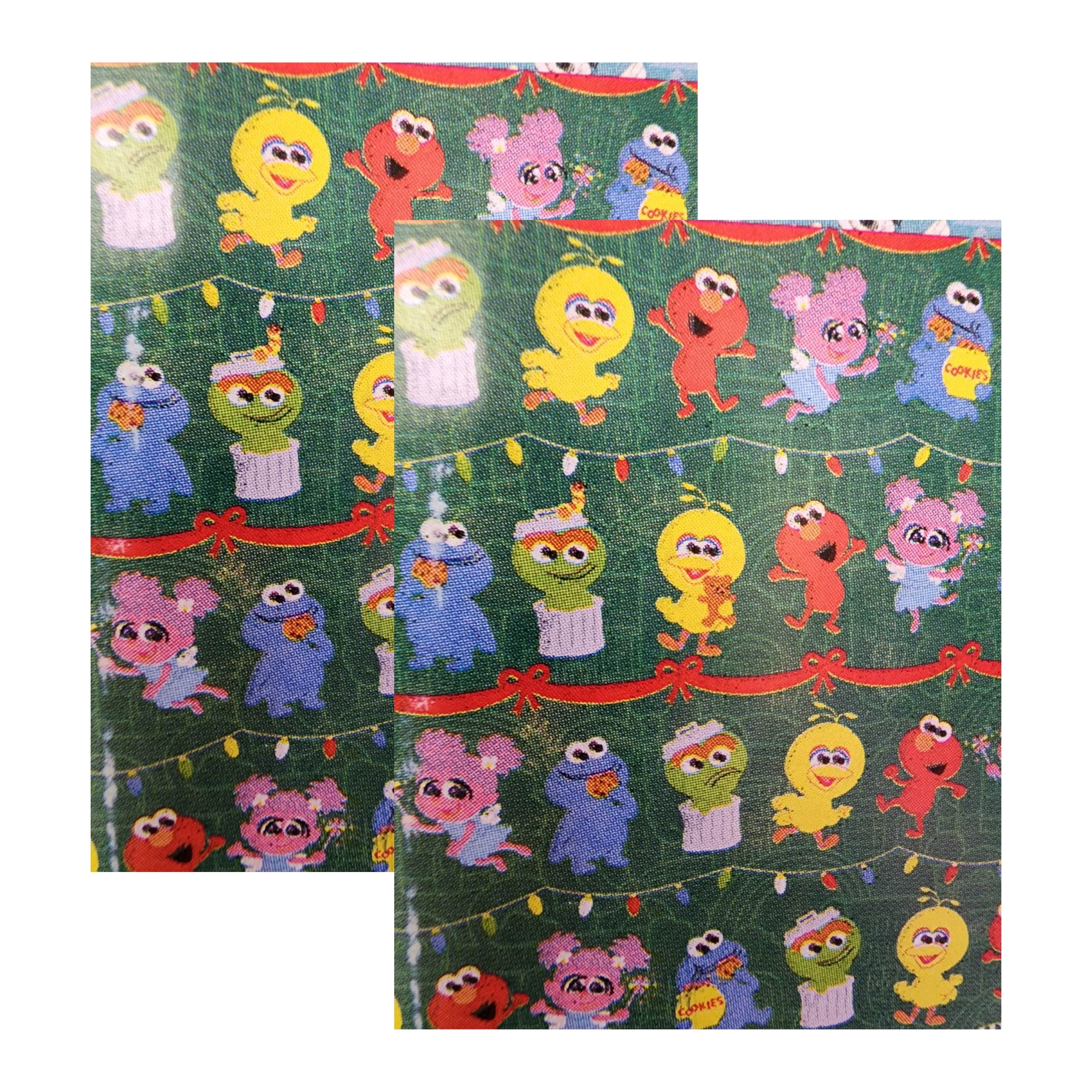 Sesame Street Christmas Wrapping Paper 