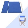 thumbnail image 4 of GROWTH TANK Outdoor Chair Covers Machine Washable Furniture Seat Director Chair Replacement Blue, 4 of 7