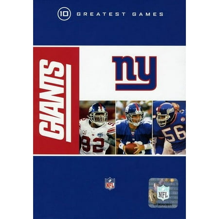 NFL New York Giants 10 Greatest Games (DVD)