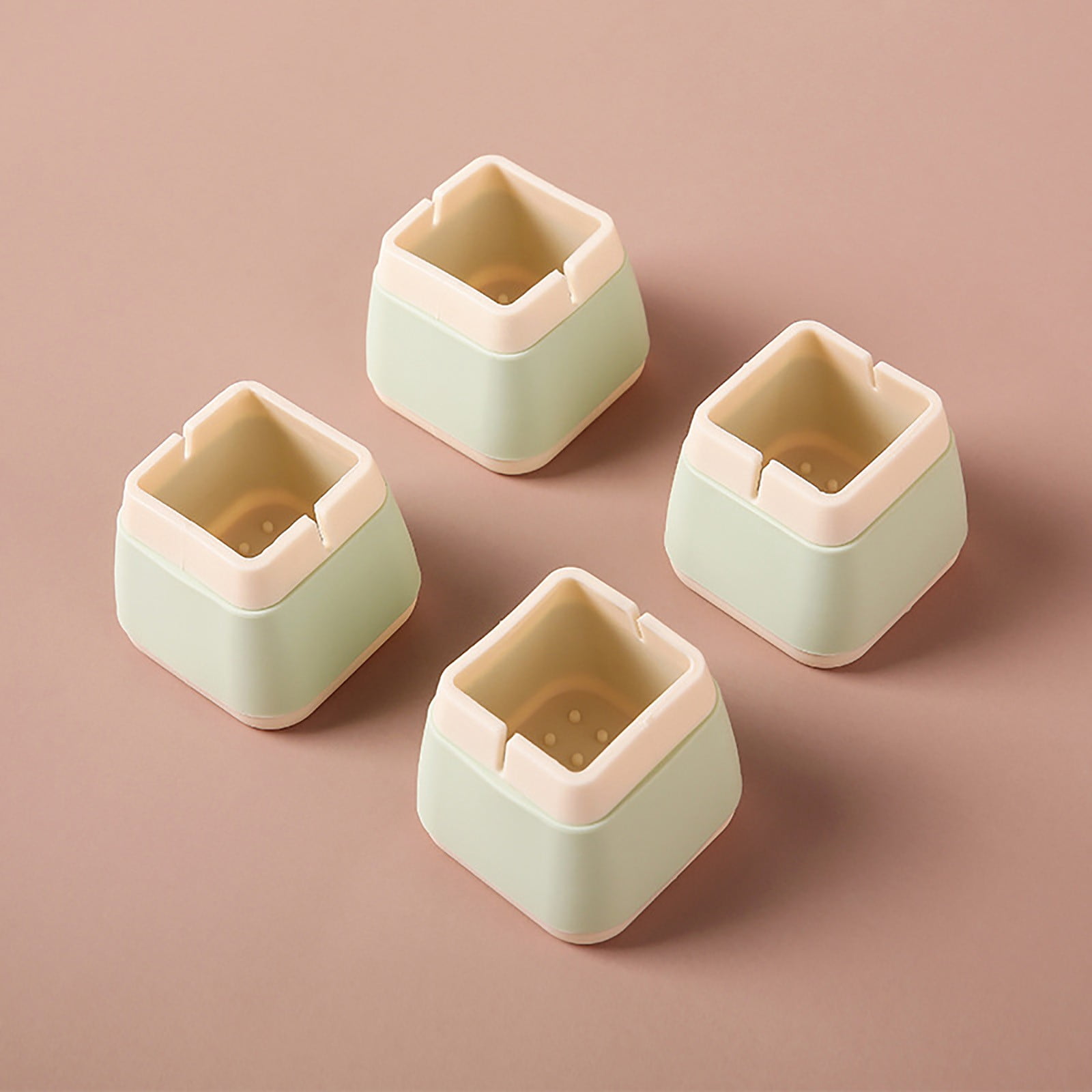 Chair Leg Protectors for Hardwood Floors,Silicone Felt Furniture Leg