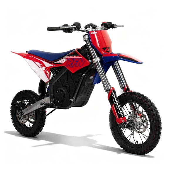 RFN Electric Dirt Bike Peak 2000W 48V 15Ah Electric off-Road Motorcycle Teens & Adults, Max 30MPH & 22Nm Torque Mountain Dirt Bike for Age 12