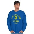 thumbnail image 5 of PACMAN 80s Arcade Game Nom Nom Sweatshirt for Men or Women Brisco Brands S, 5 of 6