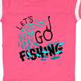 thumbnail image 4 of Inktastic Let's Go Fishing Boys or Girls Baby Bodysuit, 4 of 5