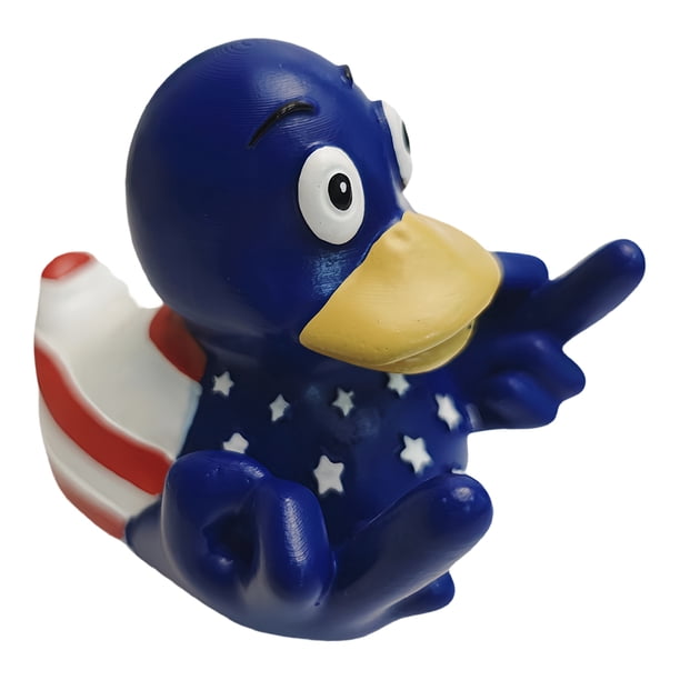 Patos lindos de resina juguete dedo medio estatuilla de pato lindo escultura de pato pequeño divertido